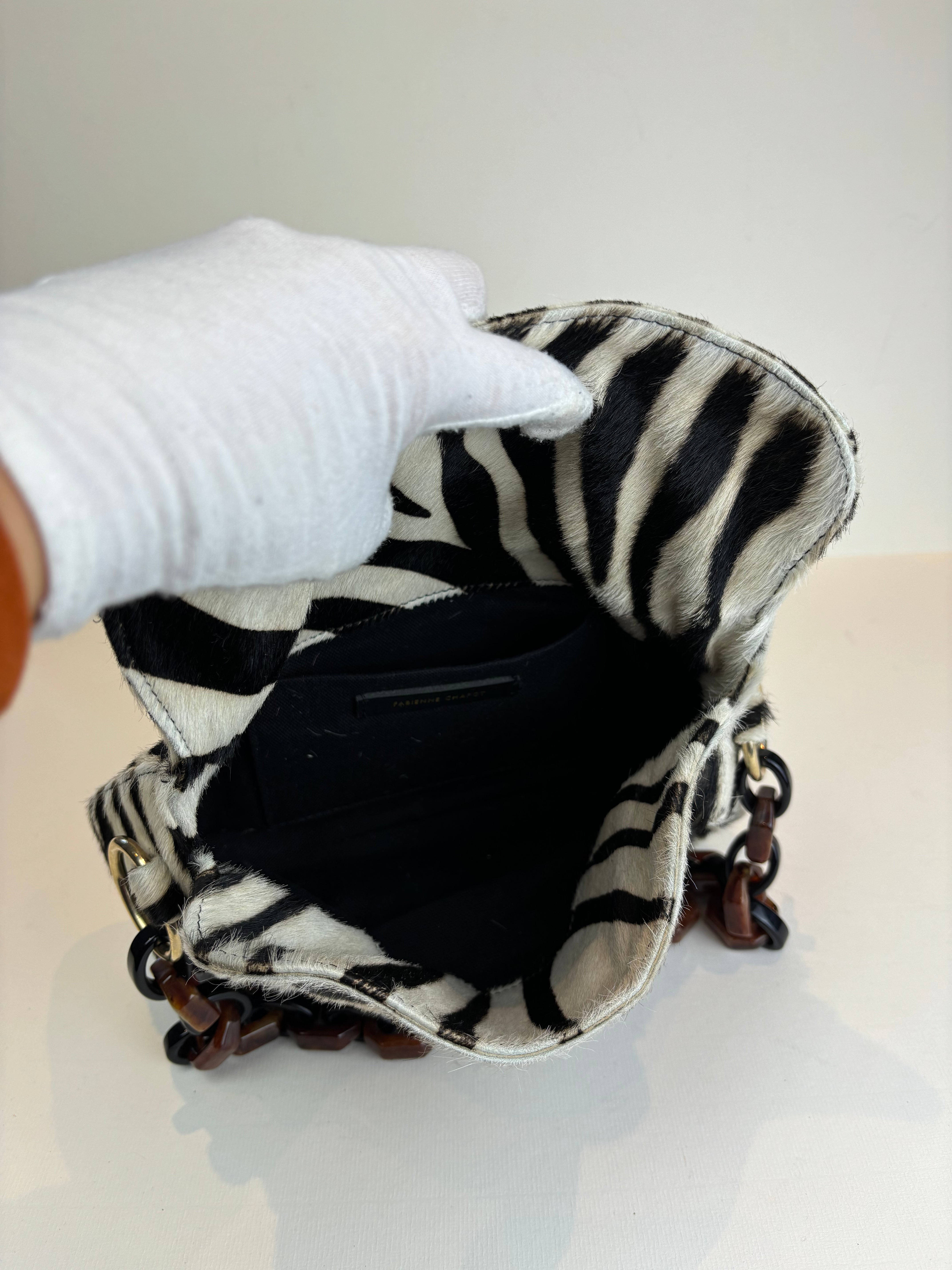 Fabienne Chapot zebra bag