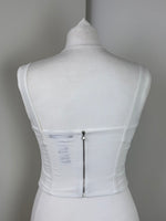 Load image into Gallery viewer, Dolce and Gabbana white top - 12 UK
