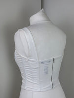 Load image into Gallery viewer, Dolce and Gabbana white top - 12 UK
