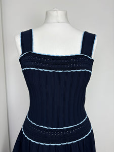 Sandro blue dress - 12 UK