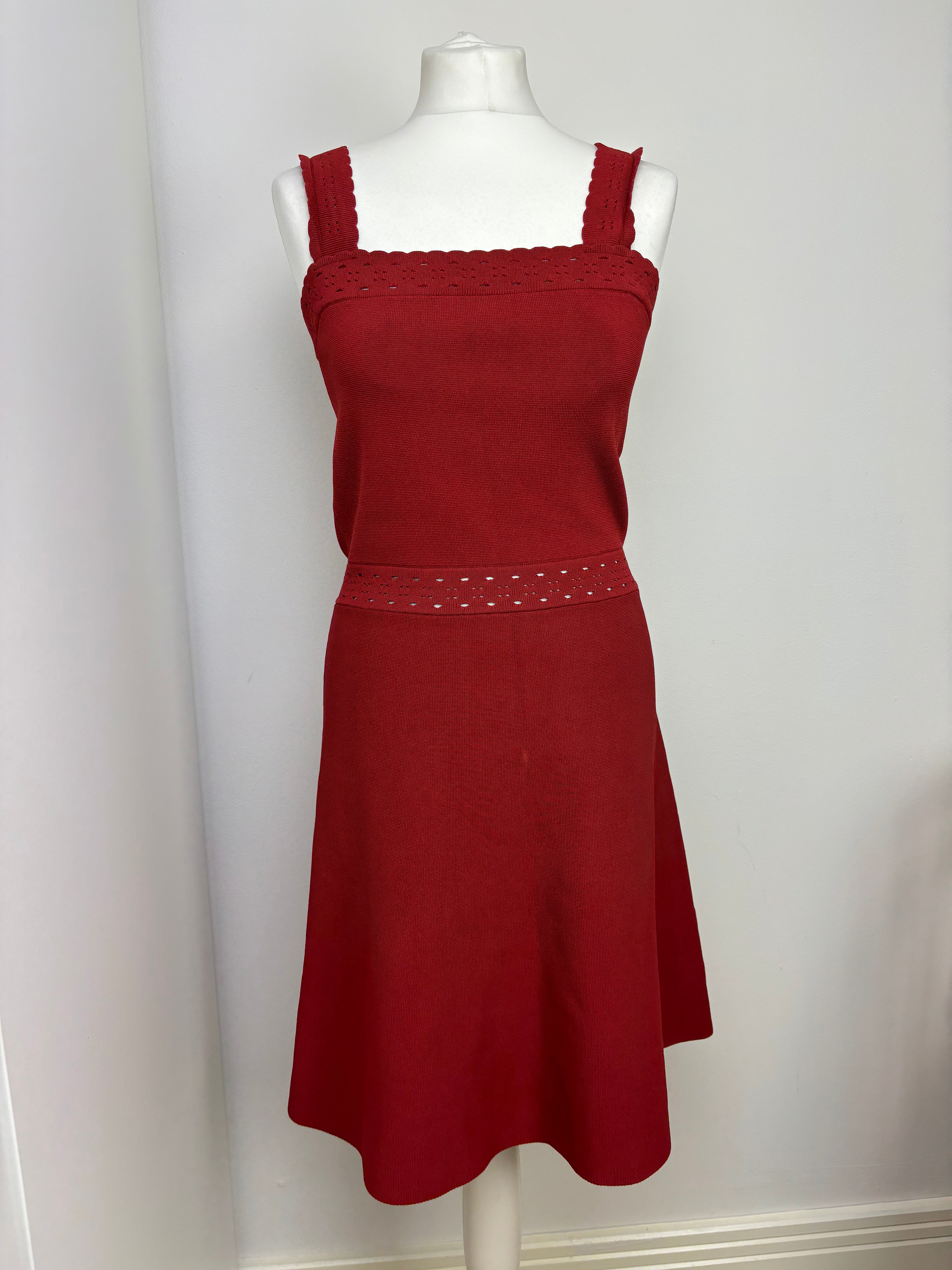 Sandro red dress - 12 UK