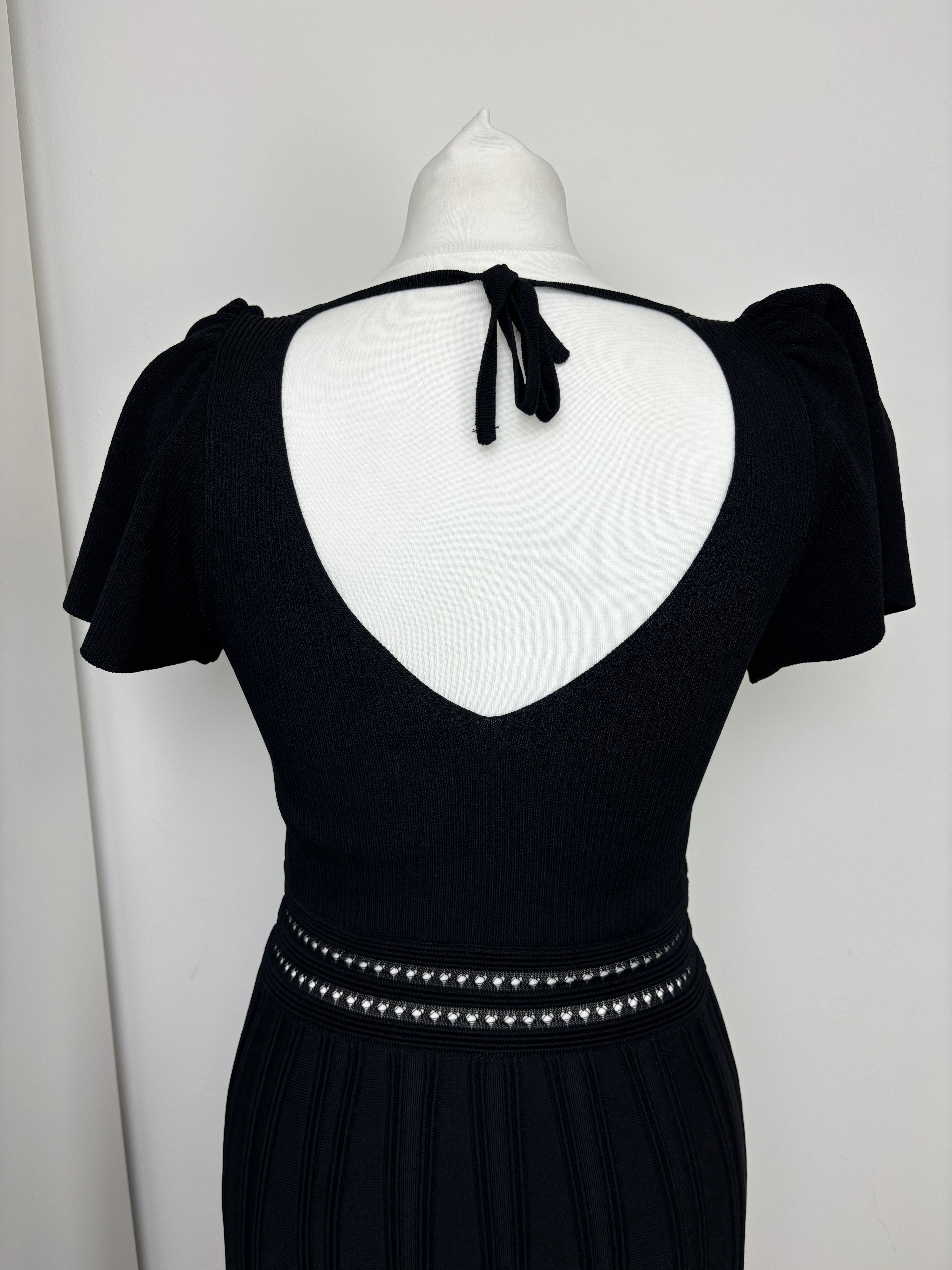 Sandro black dress - 10 UK