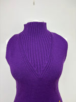 Load image into Gallery viewer, Versace purple wool top - M
