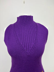 Versace purple wool top - M