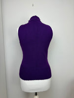 Load image into Gallery viewer, Versace purple wool top - M
