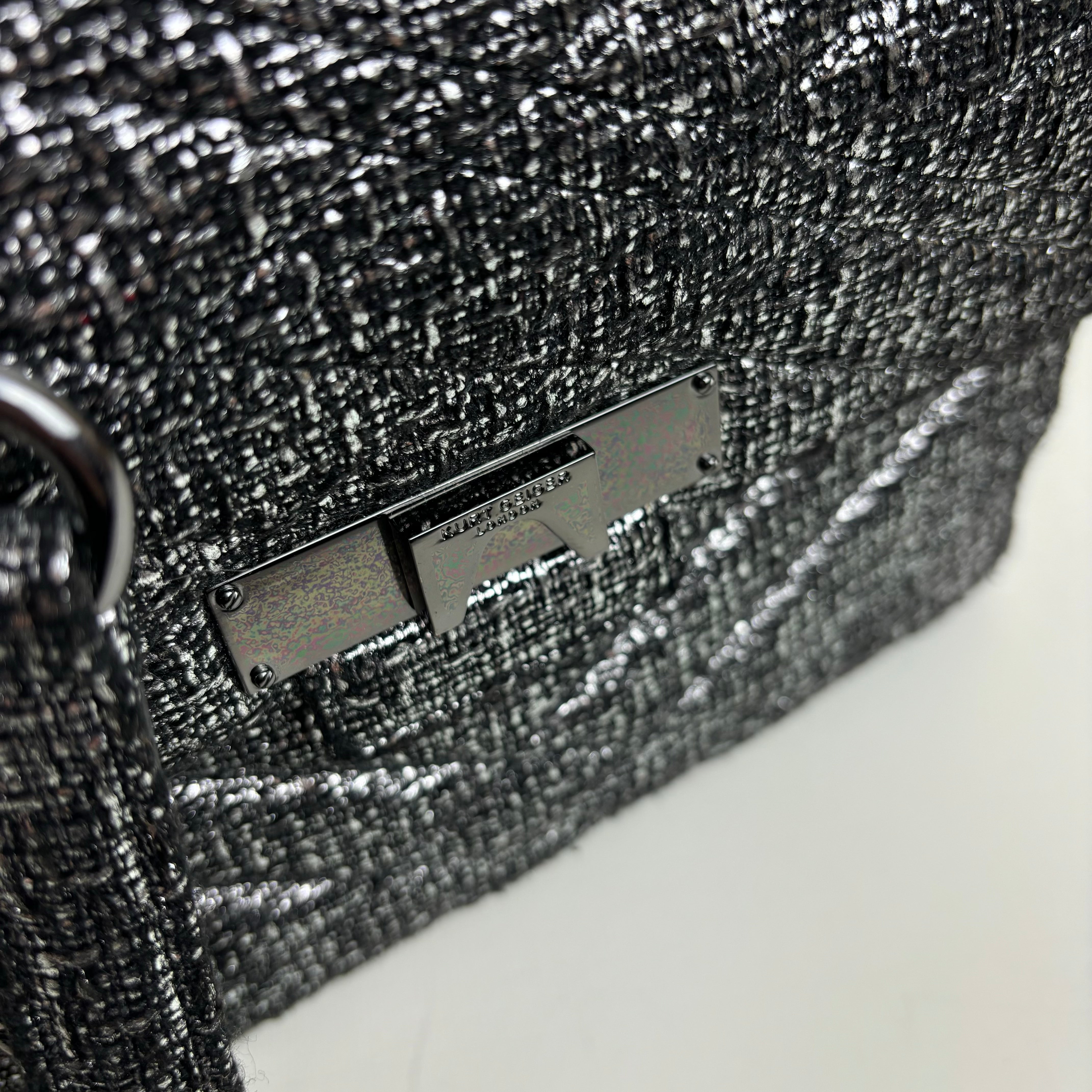 Kurt Geiger silver bag