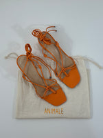 Load image into Gallery viewer, Animale orange sandals - 7 UK
