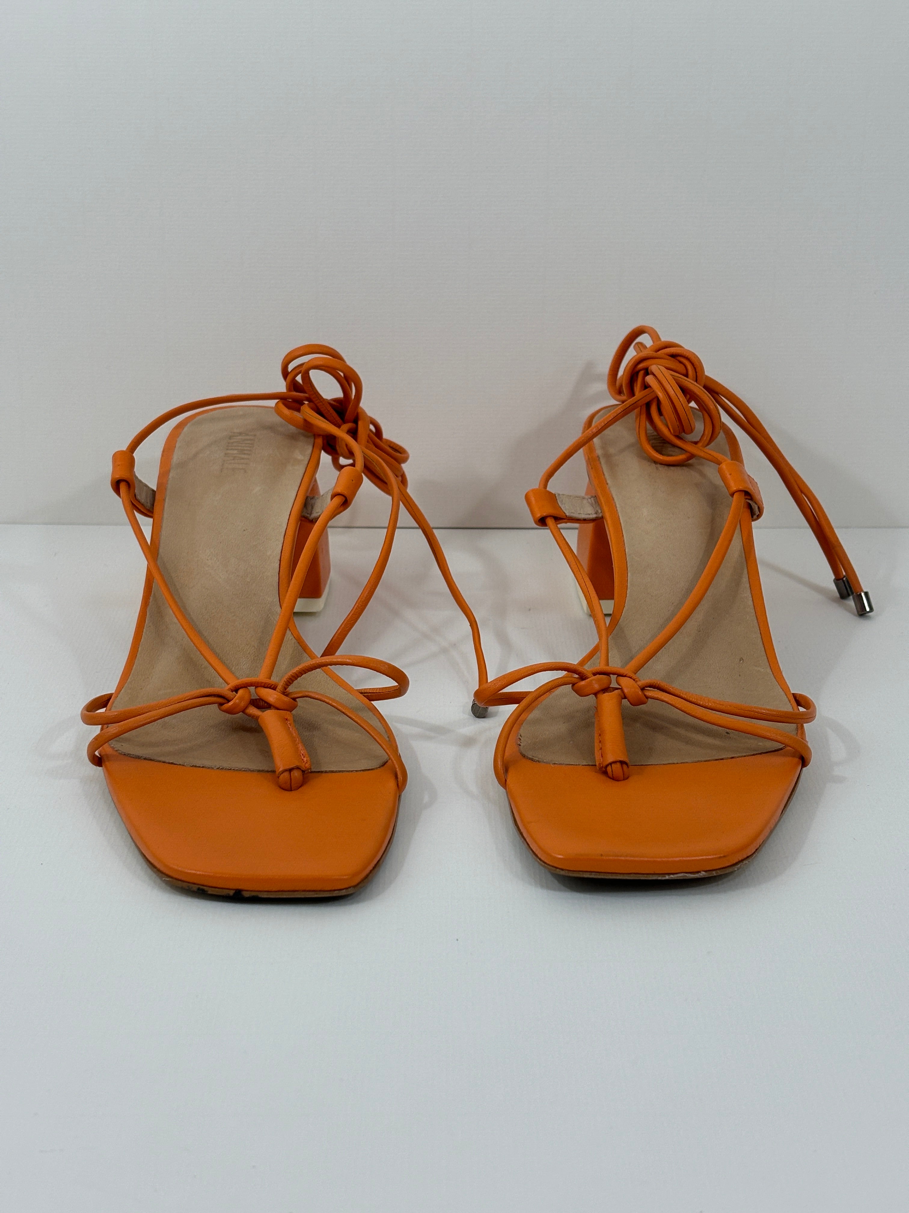 Animale orange sandals - 7 UK