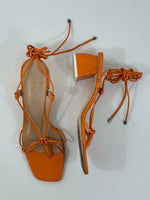 Load image into Gallery viewer, Animale orange sandals - 7 UK
