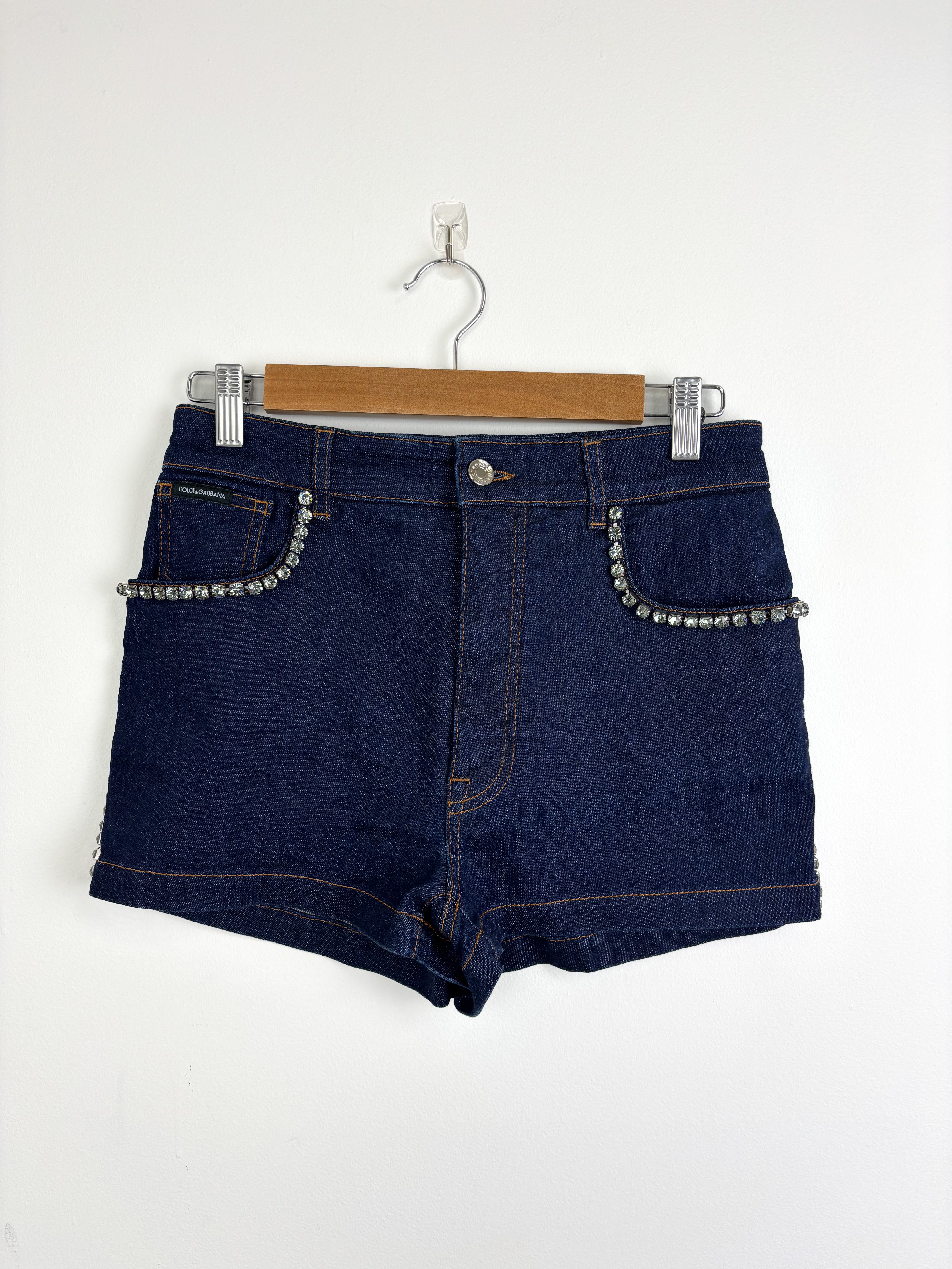 Dolce & Gabbana denim shorts - 12 UK