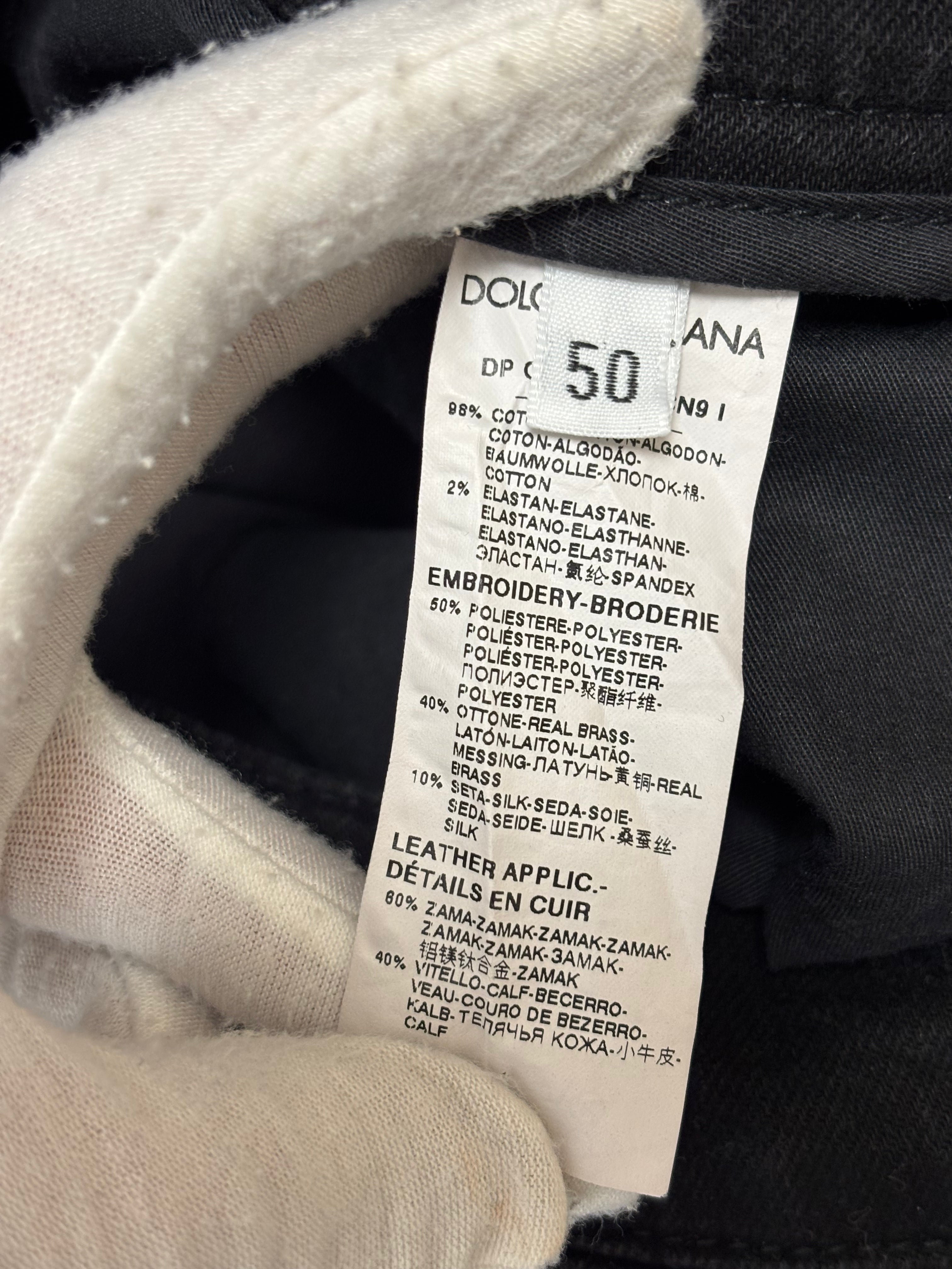 Dolce & Gabbana black jeans - 18 UK