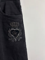 Load image into Gallery viewer, Dolce &amp; Gabbana black jeans - 18 UK
