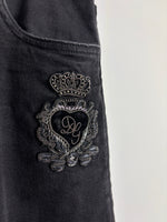 Load image into Gallery viewer, Dolce &amp; Gabbana black jeans - 18 UK
