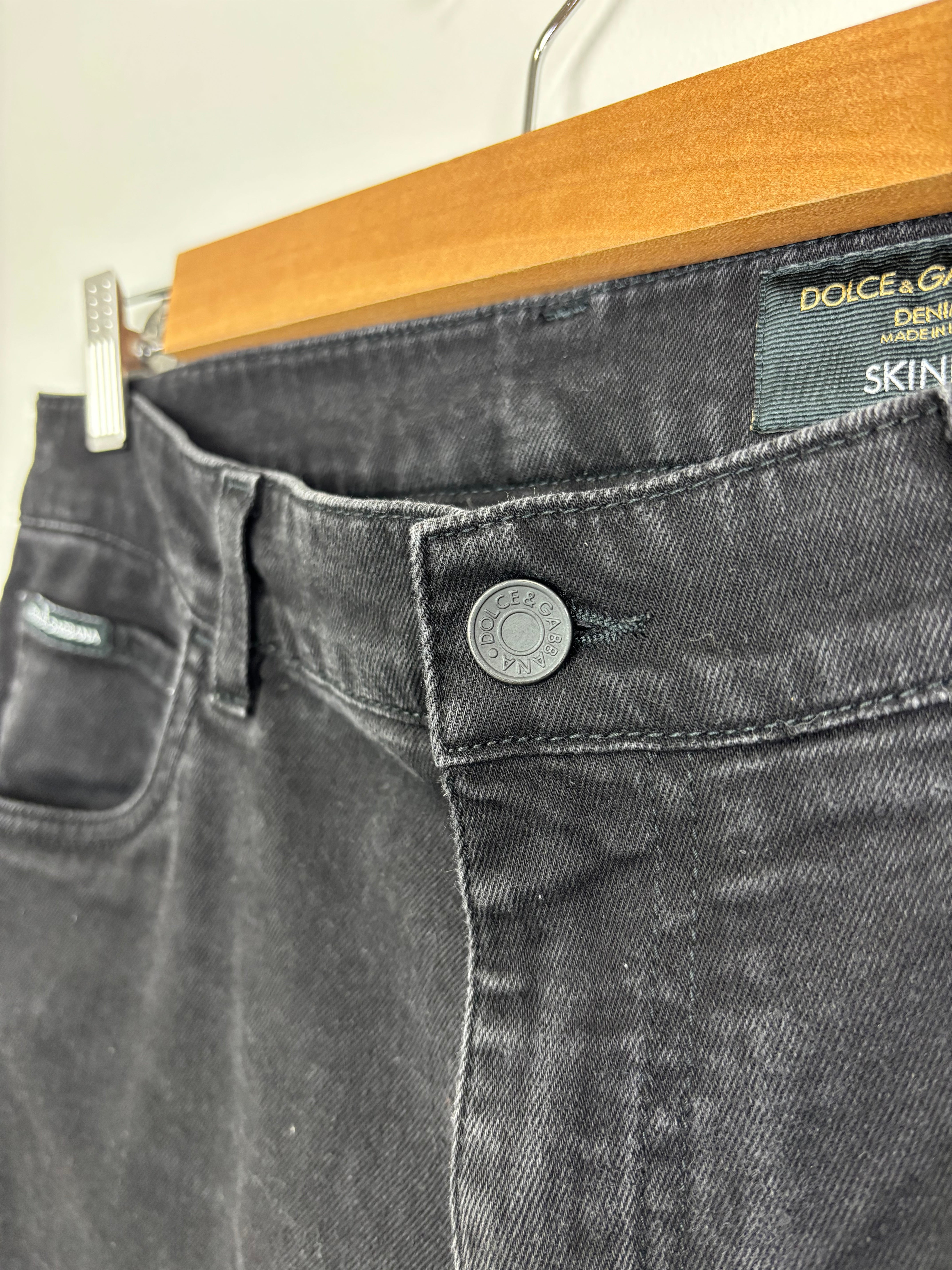 Dolce & Gabbana black jeans - 18 UK