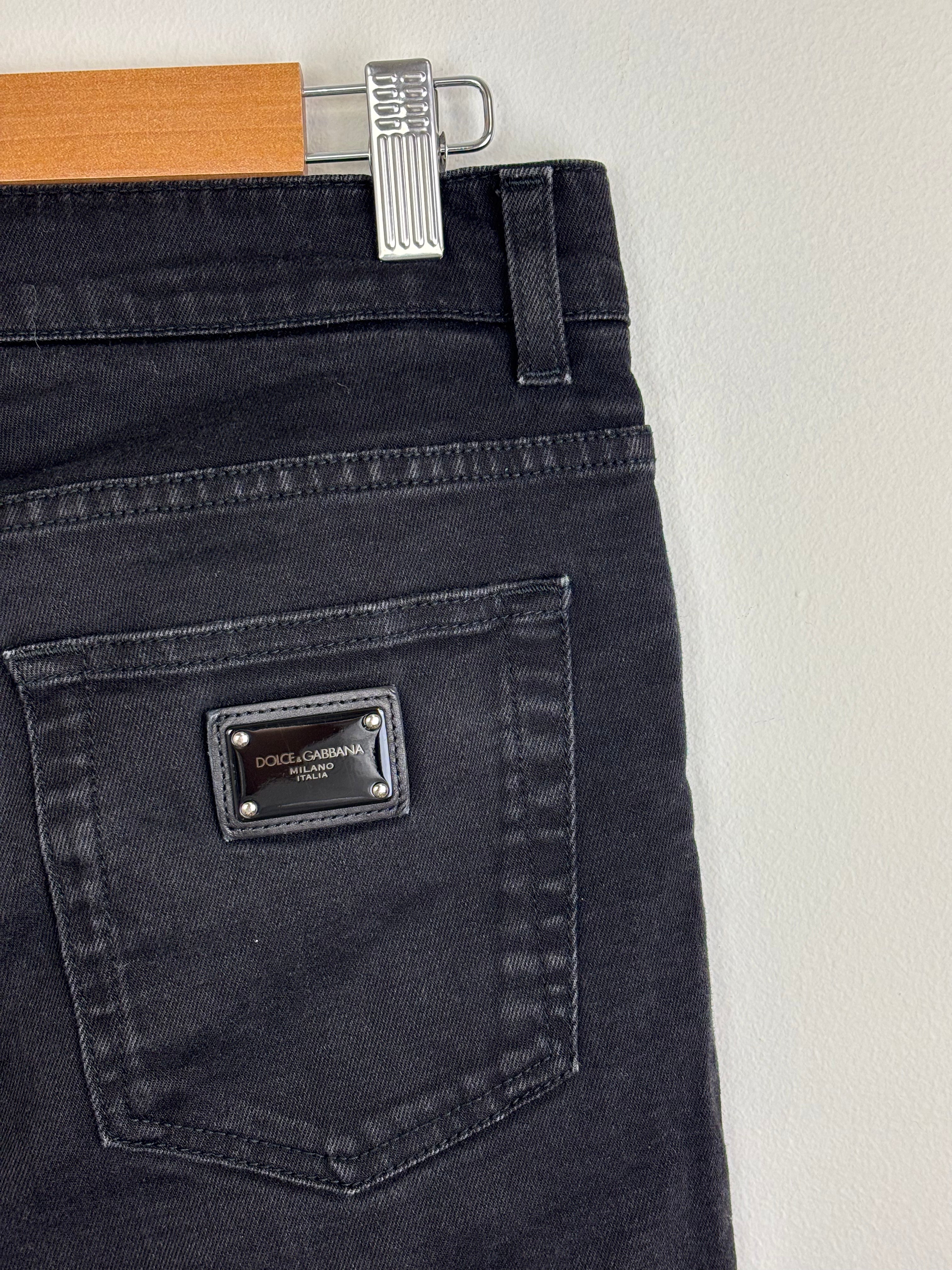 Dolce & Gabbana black jeans - 18 UK