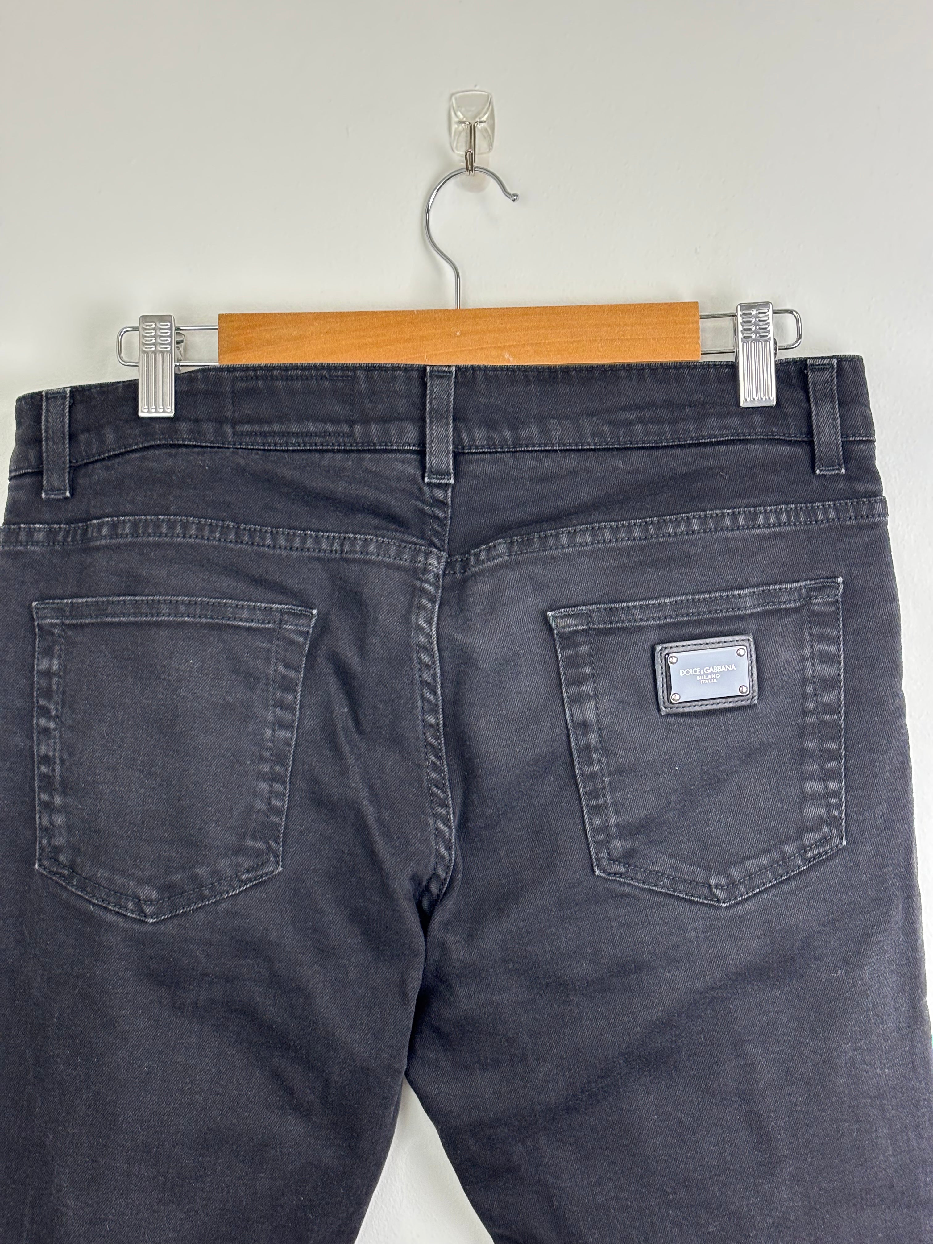 Dolce & Gabbana black jeans - 18 UK