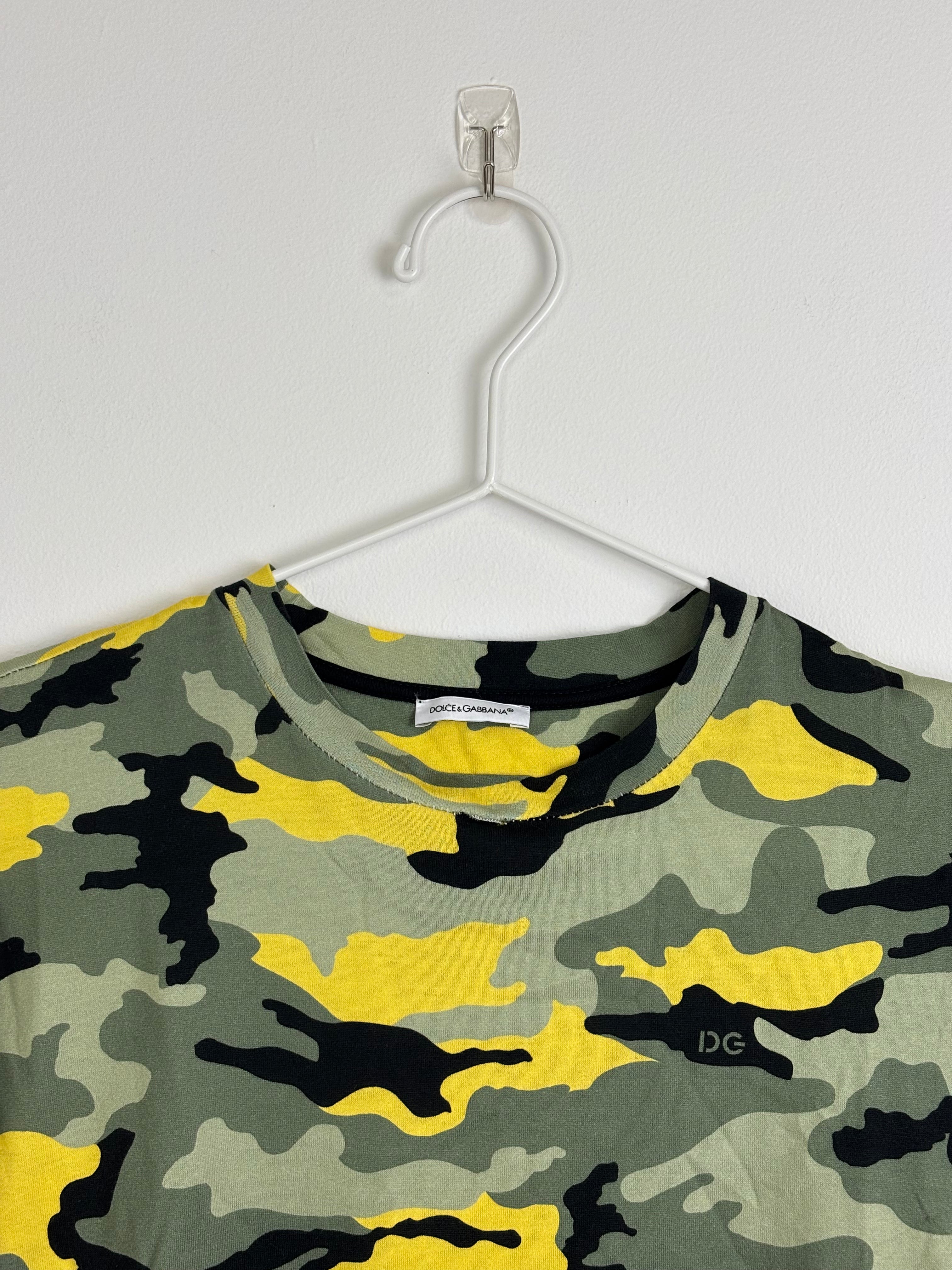 Dolce & Gabbana camouflage t-shirt - 11/12 Y
