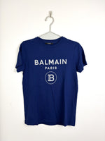 Load image into Gallery viewer, Balmain blue t-shirt - 12 Y
