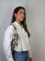 Load image into Gallery viewer, Dior Saddle Bag Multicolor Millefiori Embroidery Canvas Antique Gold Hardware

