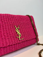 Load image into Gallery viewer, saint-laurent-raffie-pink-bag
