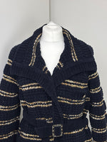 Load image into Gallery viewer, Chanel wool maxi cardigan - 8 UK
