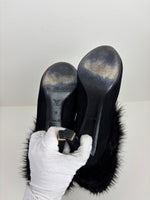 Load image into Gallery viewer, Louis Vuitton fur boots - 5 UK
