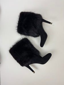 Louis Vuitton fur boots - 5 UK