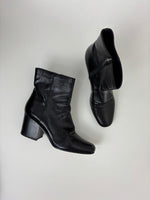 Load image into Gallery viewer, Dior black leather boots - 6 UK
