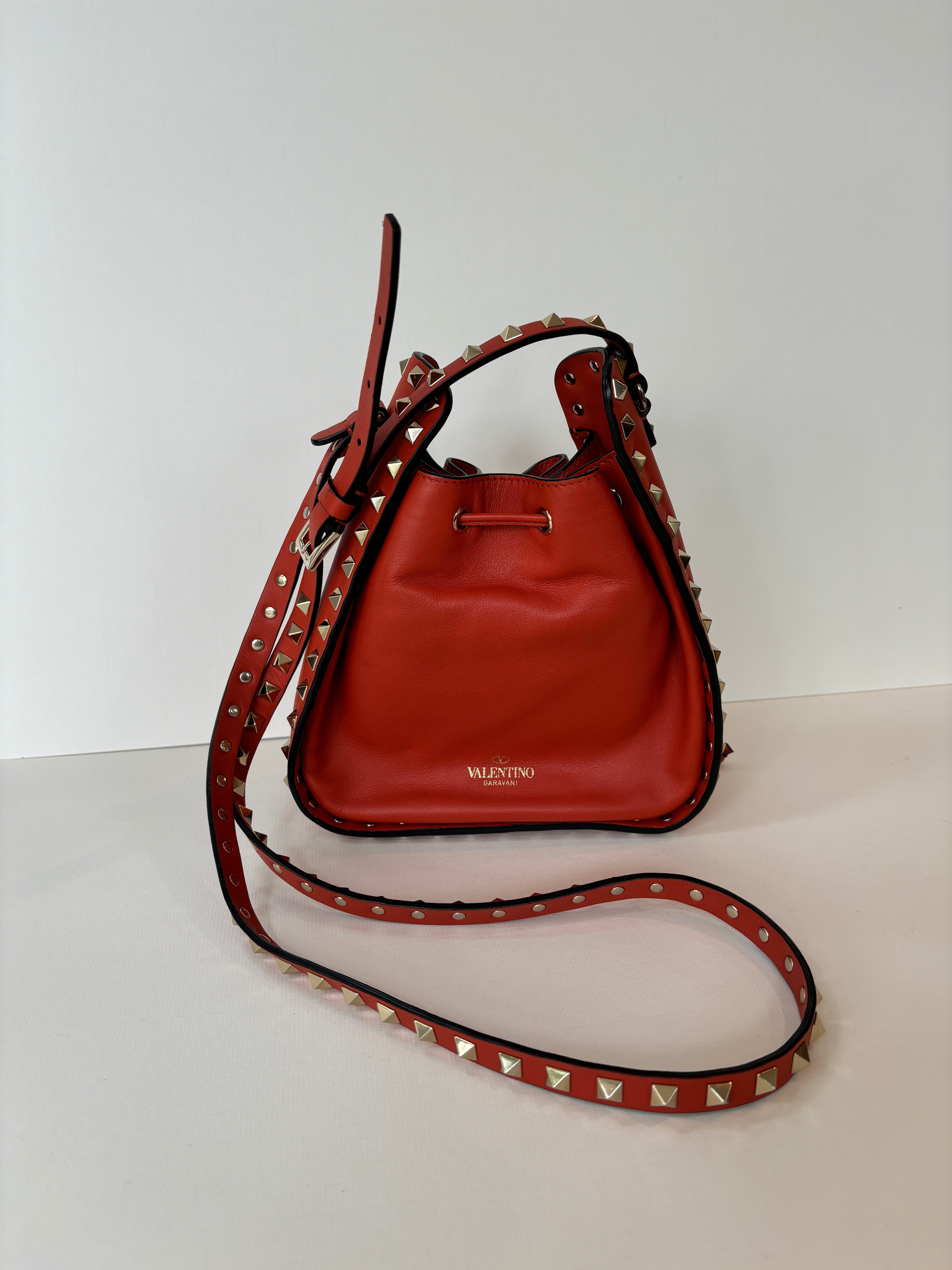 Valentino Rockstud bucket bag