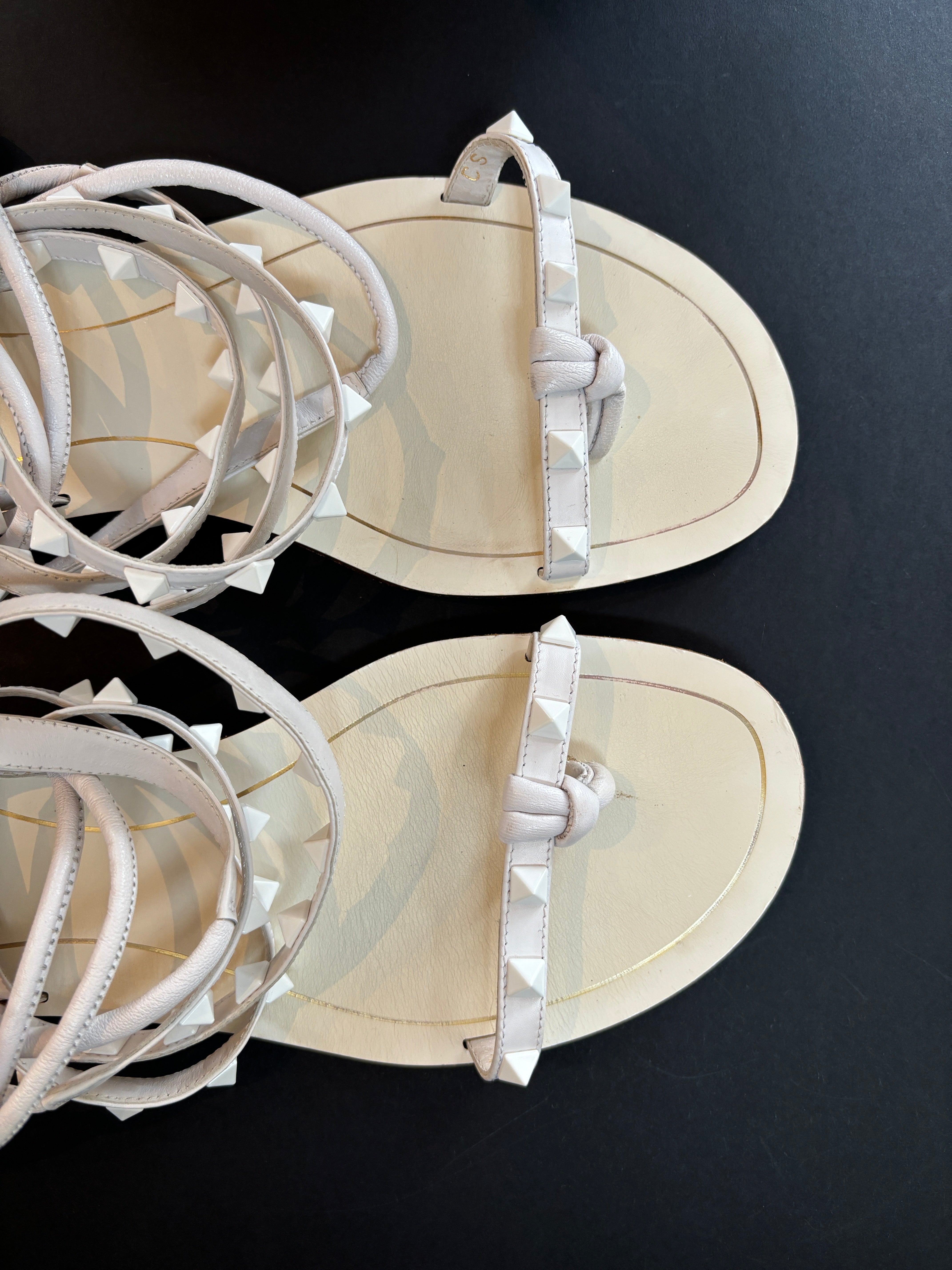 Valentino white sandals - 5,5 UK