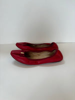 Load image into Gallery viewer, Ferragamo red ballerinas - 5 UK
