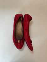 Load image into Gallery viewer, Ferragamo red ballerinas - 5 UK
