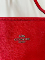 Load image into Gallery viewer, Coach red tote bag
