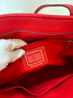 Load image into Gallery viewer, Coach red tote bag
