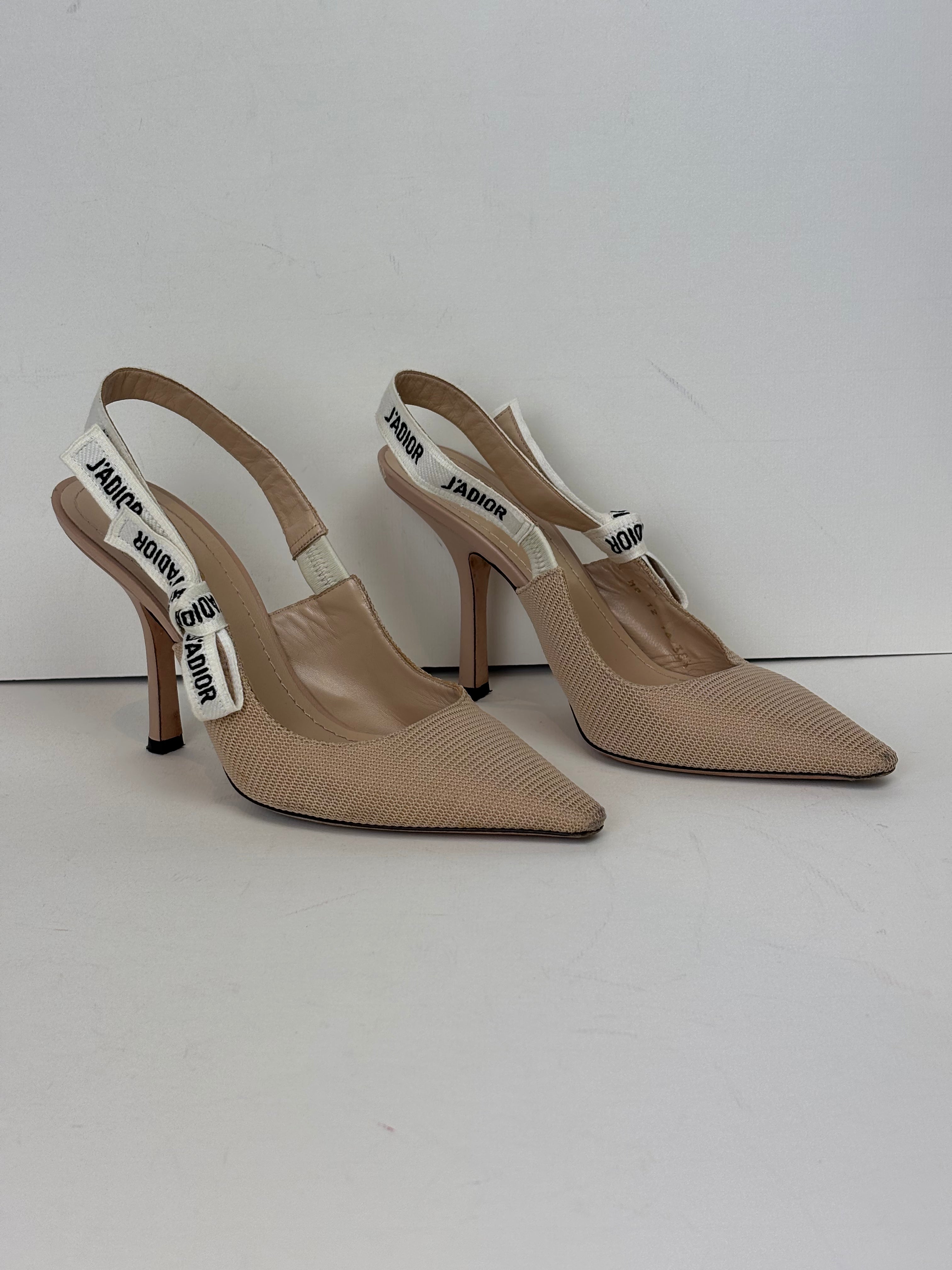 Dior J'adior beige slingback pumps - 5.5 UK