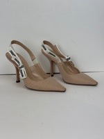 Load image into Gallery viewer, Dior J&#39;adior beige slingback pumps - 5.5 UK
