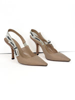 Load image into Gallery viewer, Dior J&#39;adior beige slingback pumps - 5.5 UK

