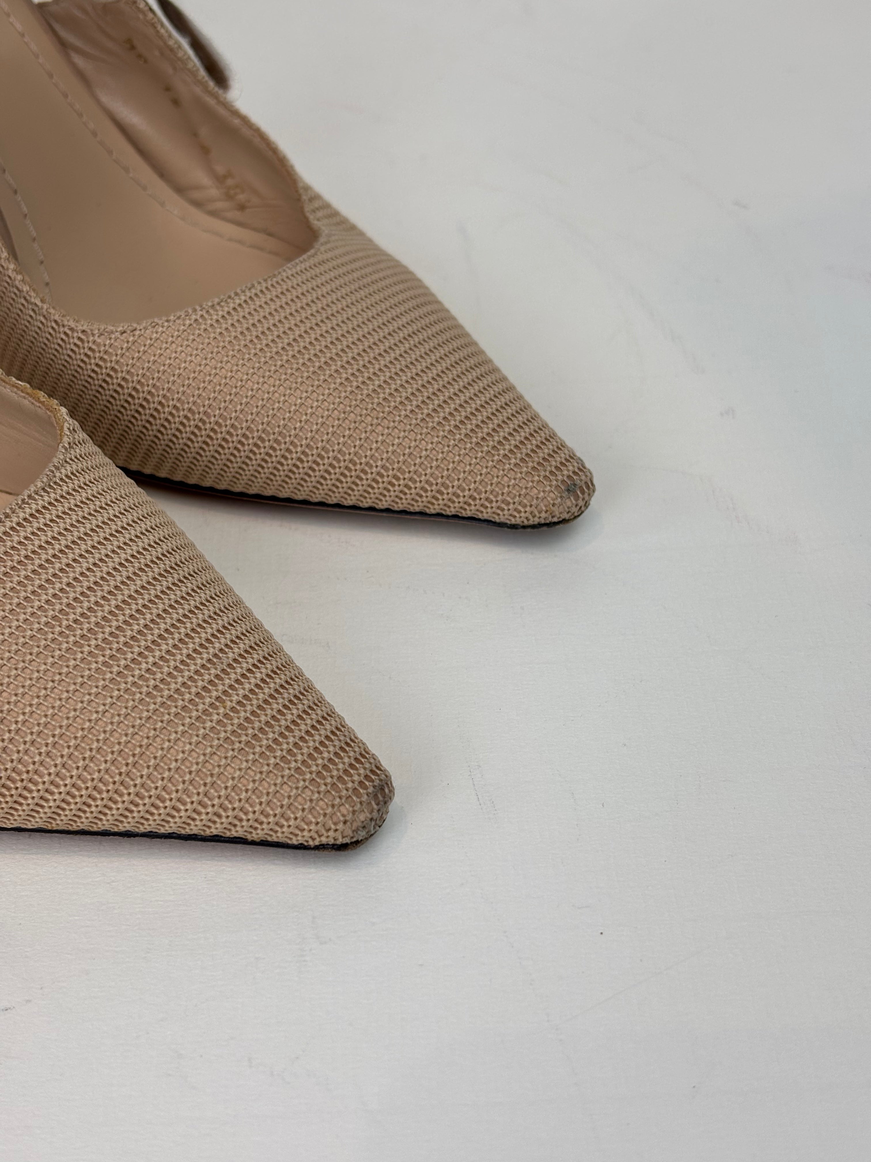 Dior J'adior beige slingback pumps - 5.5 UK
