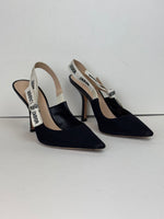 Load image into Gallery viewer, Dior J&#39;Adior slingback black pumps - 5.5 UK
