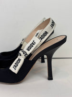 Load image into Gallery viewer, Dior J&#39;Adior slingback black pumps - 5.5 UK
