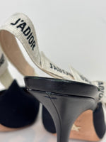 Load image into Gallery viewer, Dior J&#39;Adior slingback black pumps - 5.5 UK
