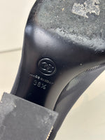Load image into Gallery viewer, Chanel black Mary Jane heels - 5.5 UK
