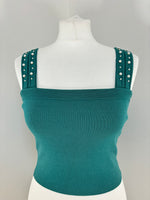 Load image into Gallery viewer, Sandro knit crop top - M
