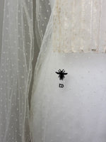 Load image into Gallery viewer, Christian Dior sheer dotted shirt - S/M
