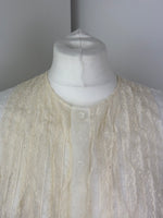 Load image into Gallery viewer, Christian Dior sheer dotted shirt - S/M
