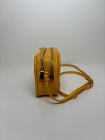 Load image into Gallery viewer, Furla yellow crossbody bag
