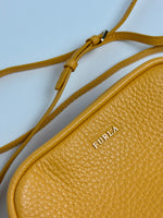 Load image into Gallery viewer, Furla yellow crossbody bag
