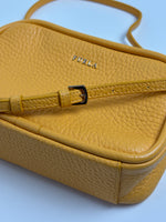 Load image into Gallery viewer, Furla yellow crossbody bag
