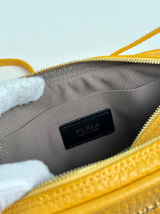 Furla yellow crossbody bag