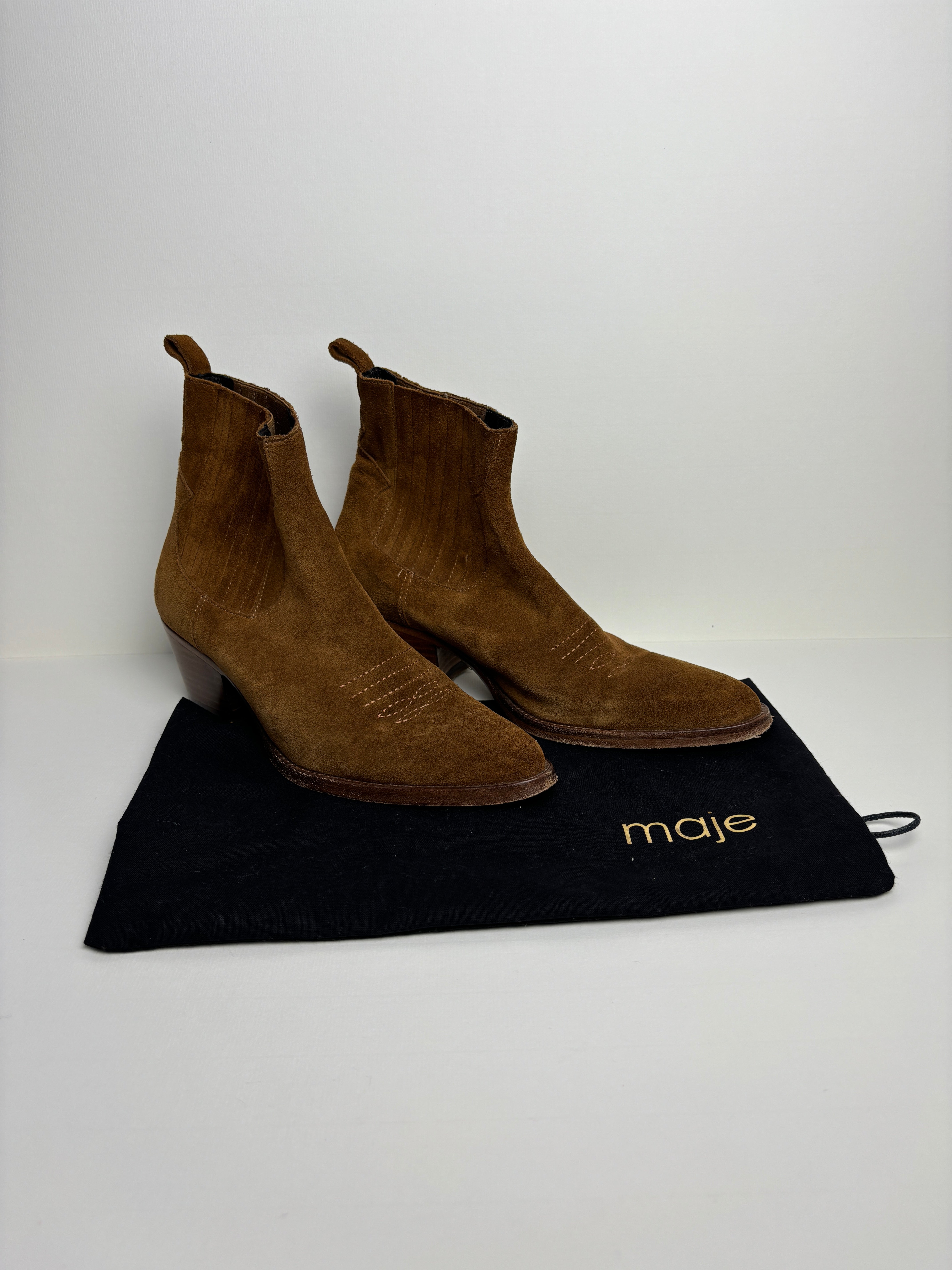 Maje suede boots - 6 UK